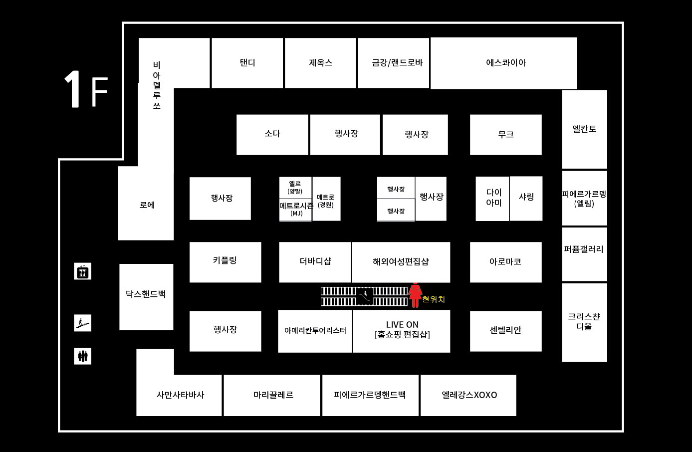 순천점 본관 1F 도면 이미지