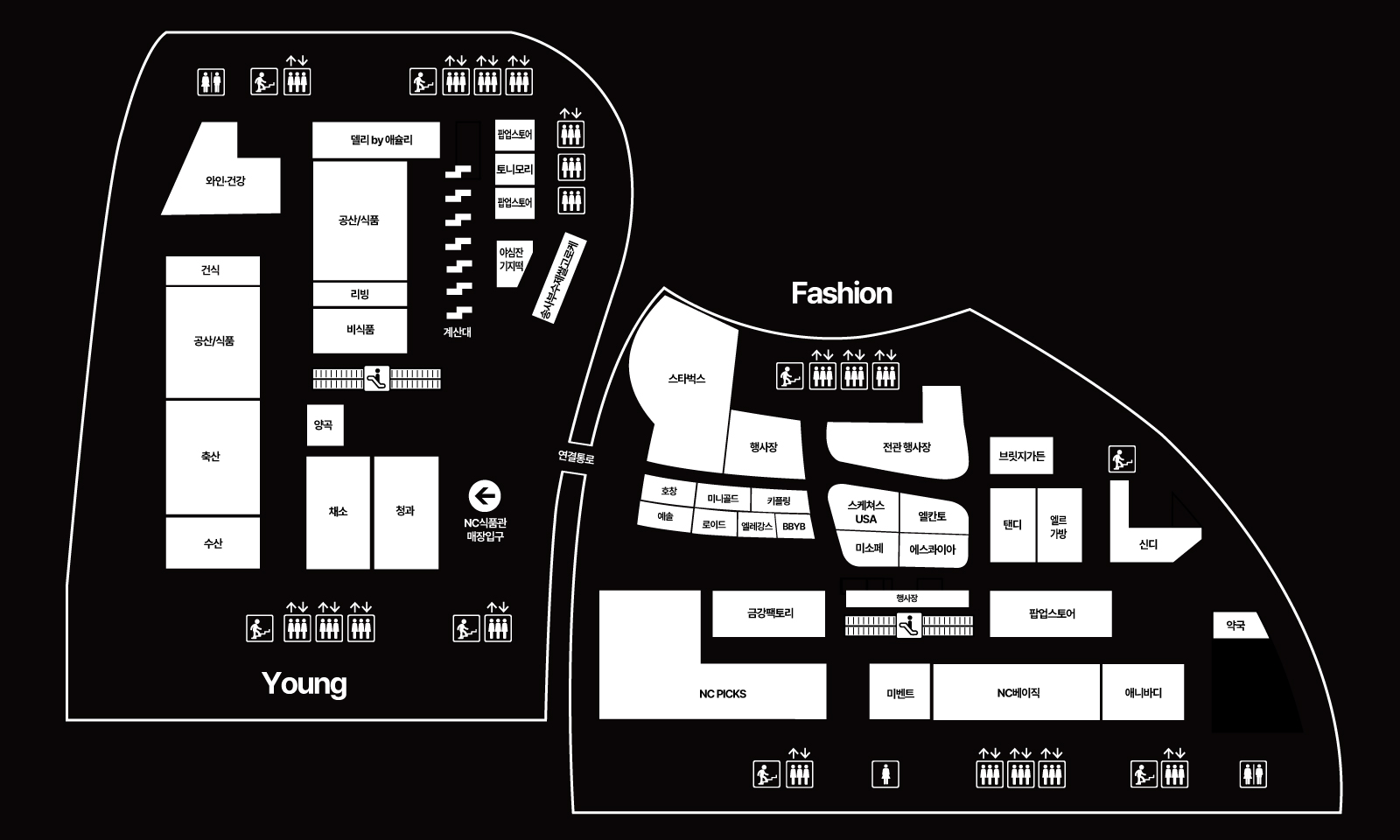 NC 송파점 영관 1F 도면 이미지